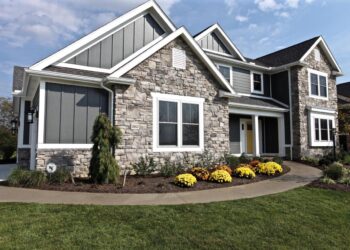Stone exterior house exteriors veneer siding houses homes fieldstone colors field rock ideas choose paint accent vinyl stacked board fake